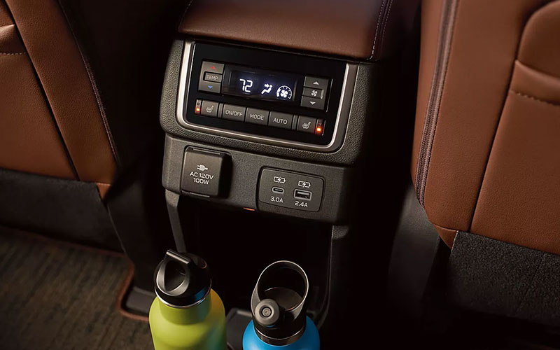 2023 Subaru Ascent Heated Second Row Seats - subaru.com
