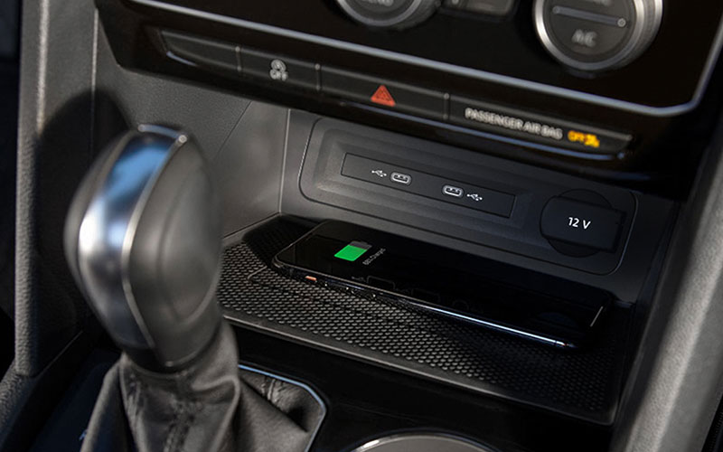 2023 Volkswagen Atlas wireless charging - vw.com