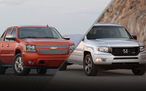 Budget Buy $20,000: Chevrolet Avalanche vs. Honda Ridgeline