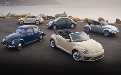Volkswagen Beetle Generations: Through the Years