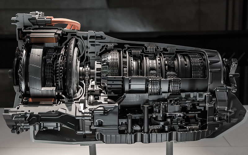 Traditional automatic transmission gear cogs