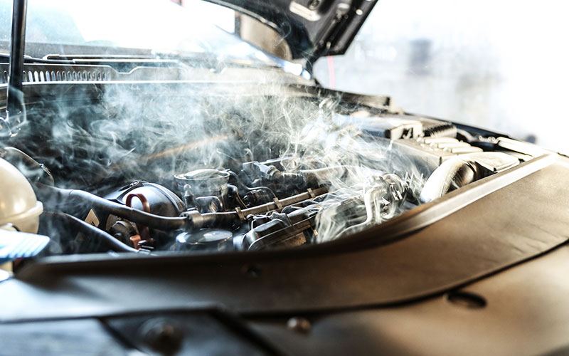 Engine overheating