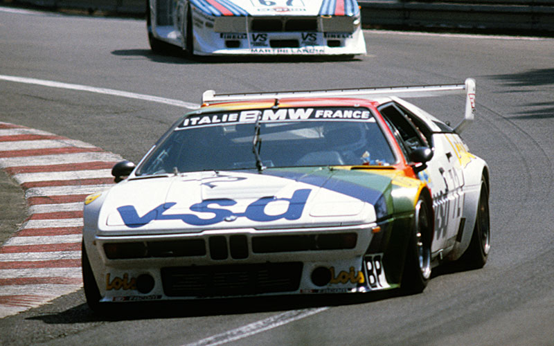 BMW M1 at Le Mans 1981 - press.bmwgroup.com