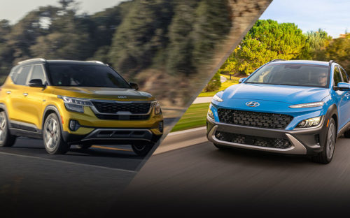 Head-To-Head: 2023 Kia Seltos vs. Hyundai Kona