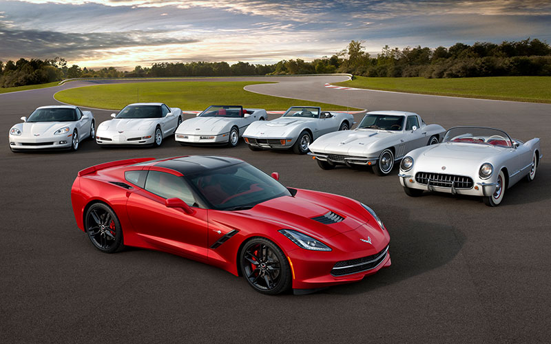 Chevy Corvette Generations - media.chevrolet.com