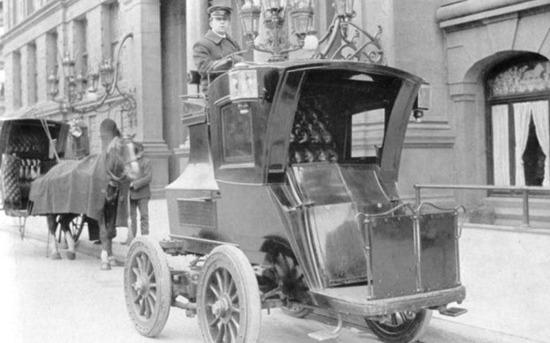 Electric taxi in New York City - upsbatterycenter.com