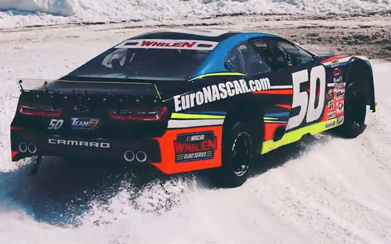 EuroNASCAR at an ice race - nascar.com