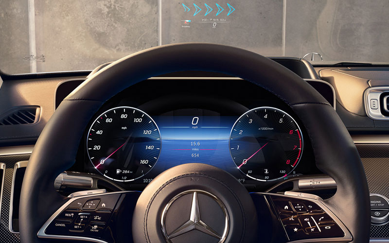 2022 S-Class 3D Gauges and HUD - mbusa.com