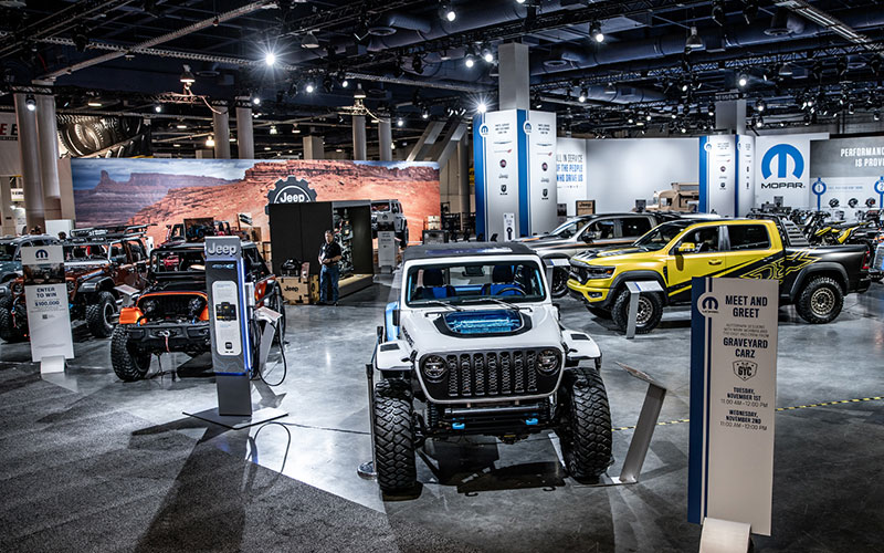 2022 SEMA MOPAR Display - MOPAR on facebook.com