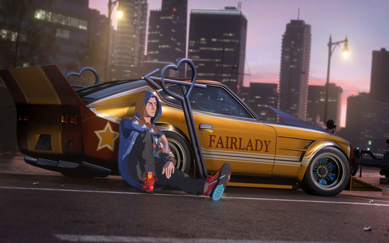 Bosozoku Nissan 240Z - ea.com