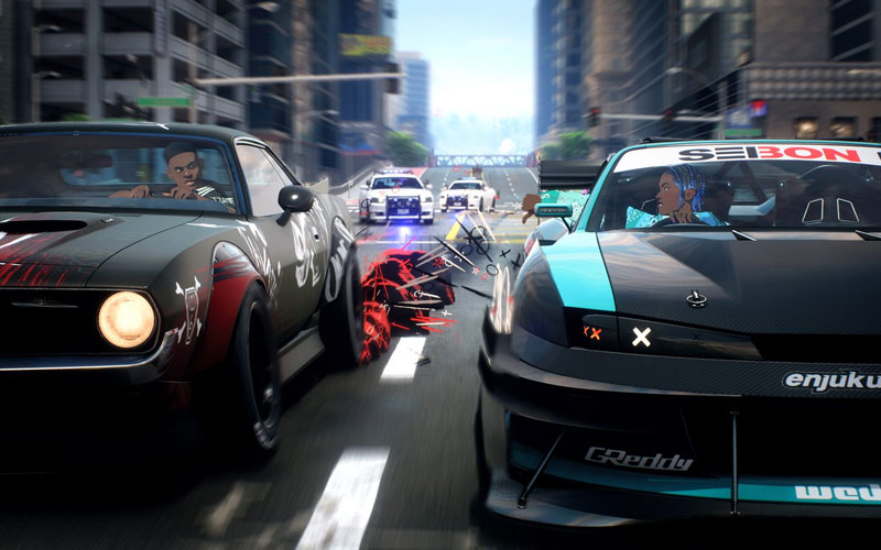 Dodge Charger racing Nissan Silvia - ea.com