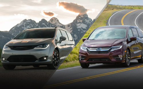 Under $25K: Chrysler Pacifica vs Honda Odyssey