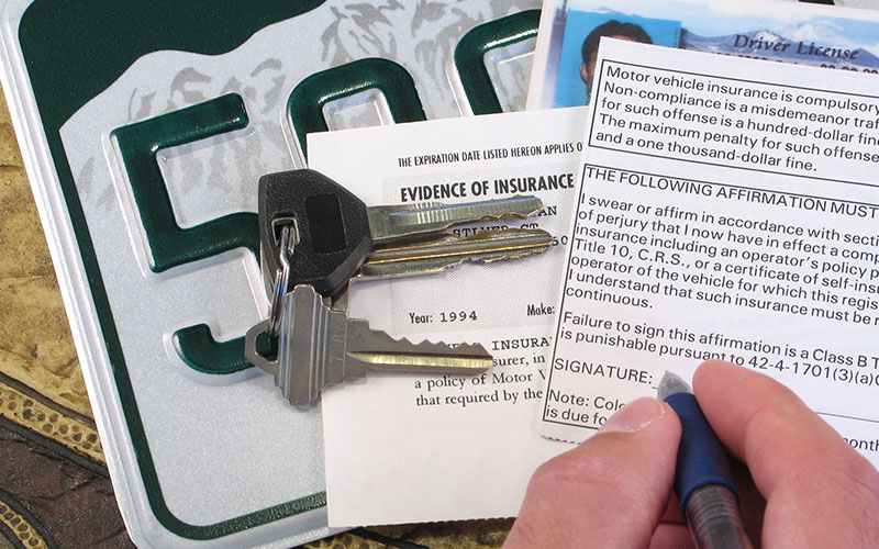 Vehicle paperwork Vehicle paperwork