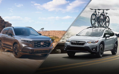 Head-to-Head: 2023 Honda CR-V vs. Subaru Crosstrek
