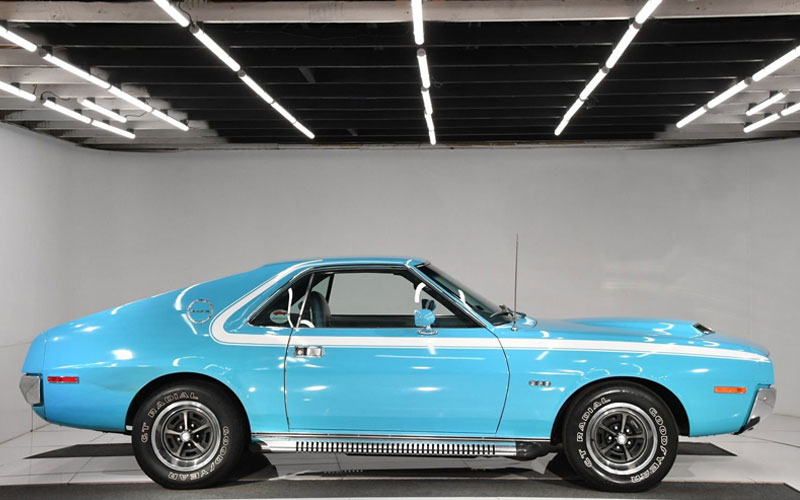 1970 AMC AMX in Big Bad Blue - volocars.com