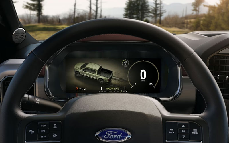 2023 Ford F-150 12-inch Digital Gauge Cluster - ford.com