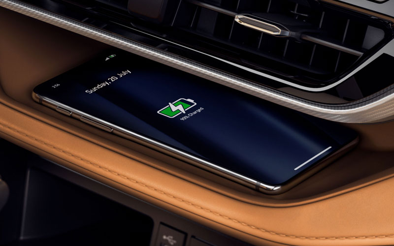 2023 Toyota Highlander Wireless Charging Pad - toyota.com