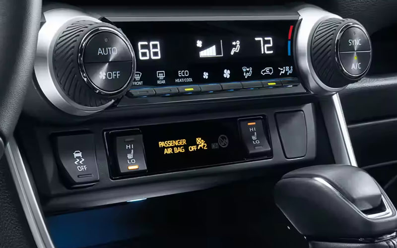 2023 Toyota RAV4 Dual Zone Climate Control - toyota.com