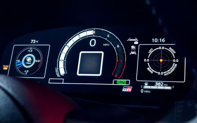 2023 Toyota Corolla 12.3-inch Digital Gauge Cluster - toyota.com
