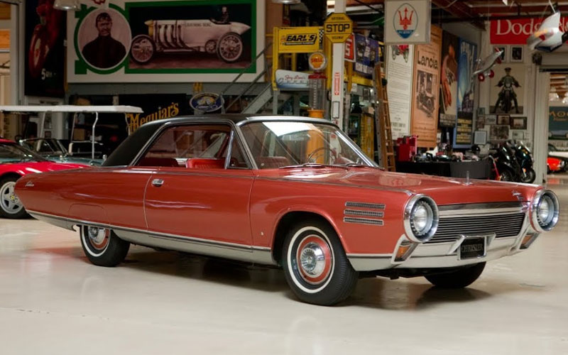 Jay Leno's 1963 Chrysler Turbine Car - Jay Leno's Garage on youtube.con