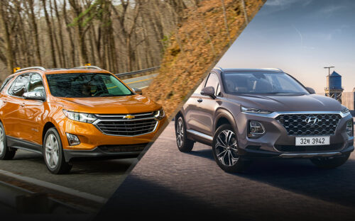 Budget Buy 25k: Chevrolet Equinox vs. Hyundai Santa Fe