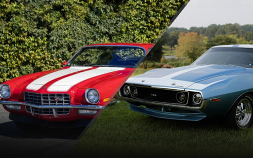 Classic Clash: AMC Javelin AMX vs Chevrolet Camaro Z28