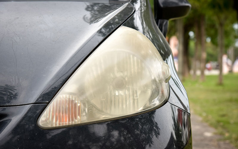 Foggy headlights Foggy headlights