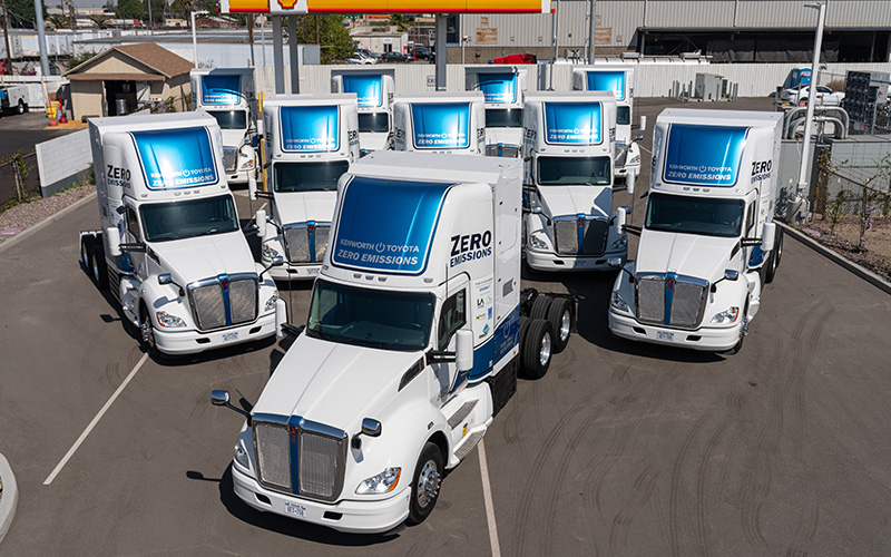 Toyota-Kenworth T680 FCEV truck - toyota.com