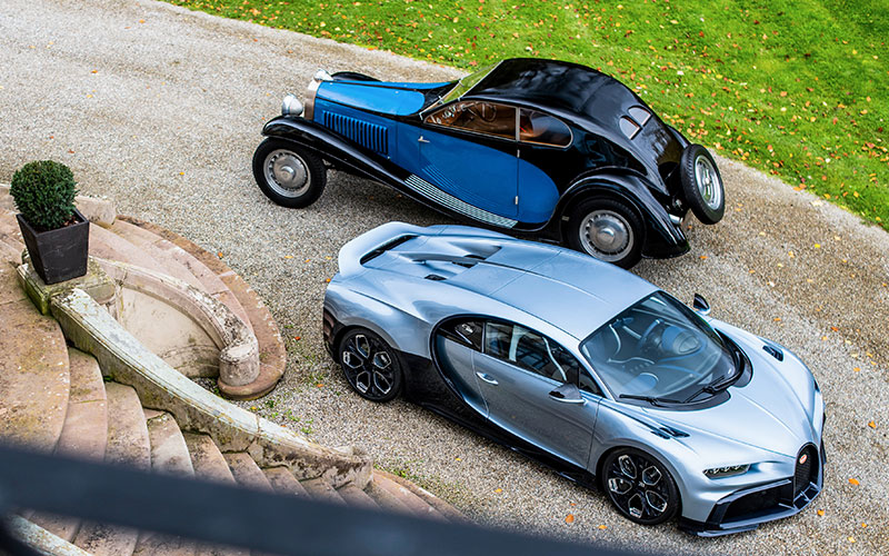 Bugatti Chiron Profilée and Type 46 - newsroom.bugatti.com