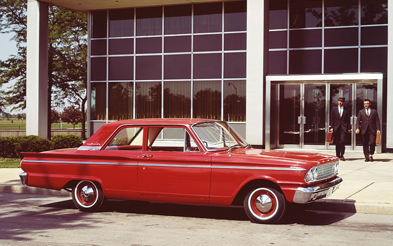 1963 Ford Fairlane two-door sedan - media.ford.com