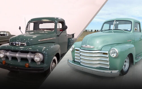 Classic Comparison: Ford F1 vs Chevy 3100