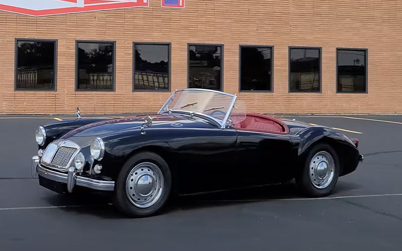 1958 MG MGA - St. Louis Car Museum & Sales on youtube.com