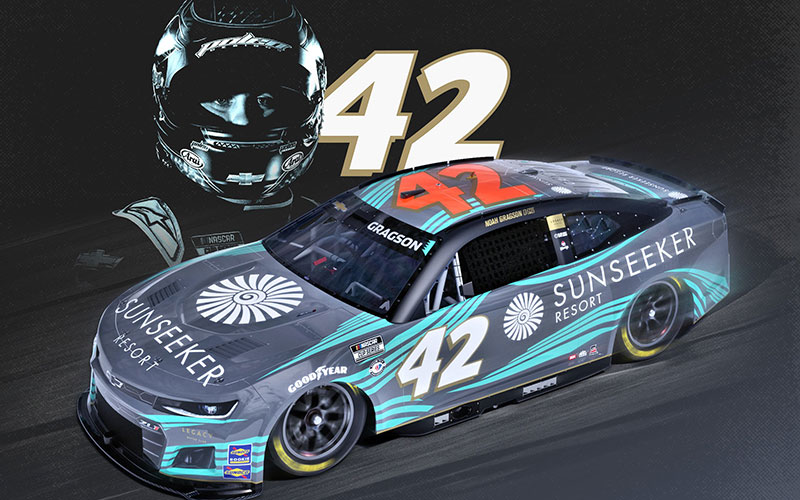 Noah Gragson’s #42 car – legacymotorclub.com