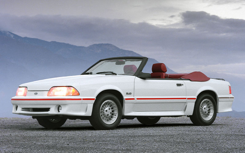 1987 Ford Mustang - media.ford.com