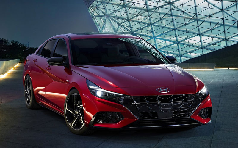 2021 Hyundai Elantra N-Line - netcarshow.com