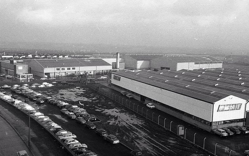 Ballyfermot Fiat Car Assembly Plant - @OldDublinTown on Twitter