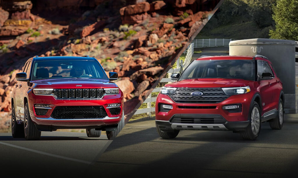 Head-to-Head: Jeep Grand Cherokee vs Ford Explorer