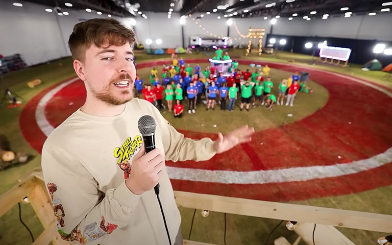 MrBeast Last to Leave Circle challenge - MrBeast on YouTube MrBeast Last to Leave Circle challenge - MrBeast on YouTube