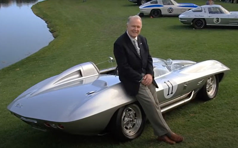 Pete Brock and a Sting Ray Racer - corvettemuseum on YouTube