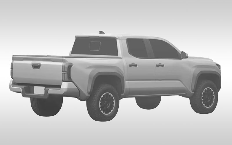 2024 Toyota Tacoma patent image - Brazilian Patent Office 2024 Toyota Tacoma patent image - Brazilian Patent Office