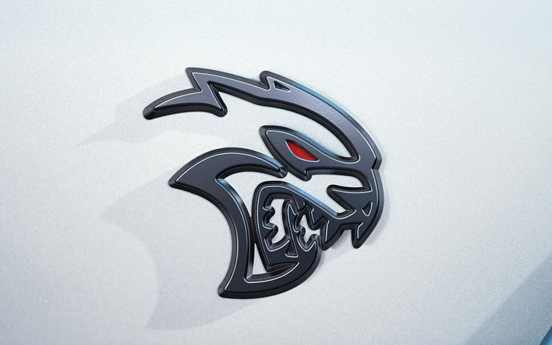 2023 Dodge Challenger SRT Hellcat Redeye Badge - media.stellantisnorthamerica.com