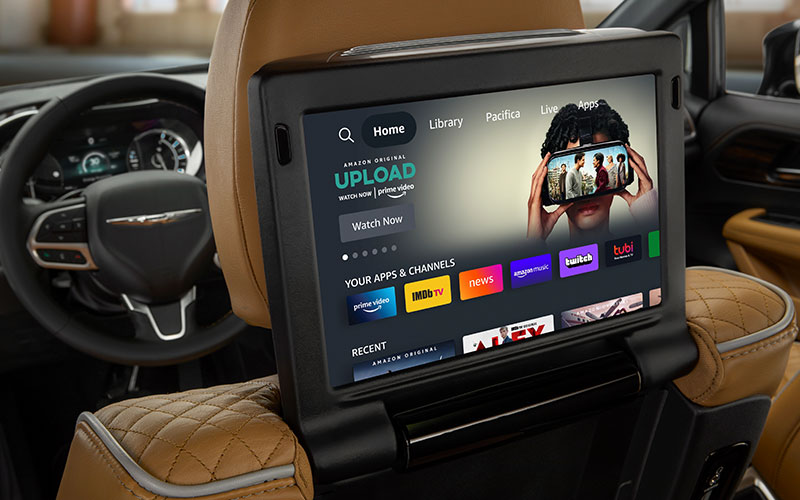 2023 Chrysler Pacifica Rear-Seat Entertainment - media.stellantisnorthamerica.com