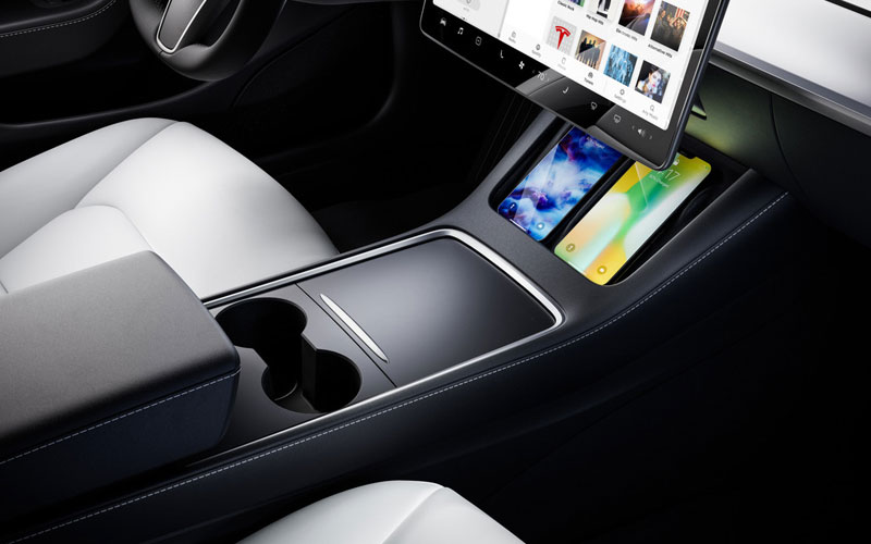 2023 Tesla Model 3 Wireless Charging - tesla.com