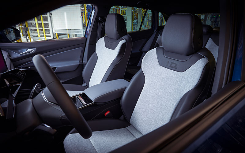 2023 Volkswagen ID.4 Cloth and Leatherette Seats - media.vw.com