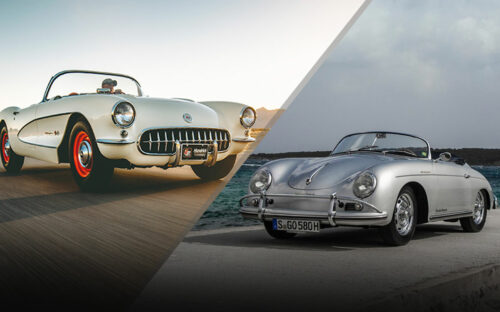 Classic Comparison: Porsche 356 vs C1 Chevrolet Corvette