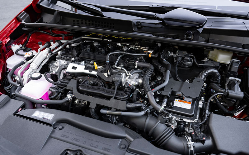 2023 Toyota Prius Prime - pressroom.toyota.com engine