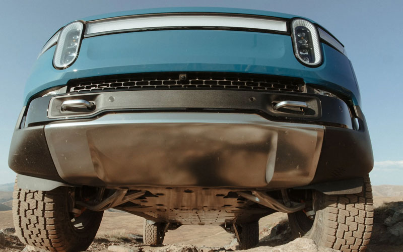 2023 Rivian R1T Underbody Shield - rivian.com