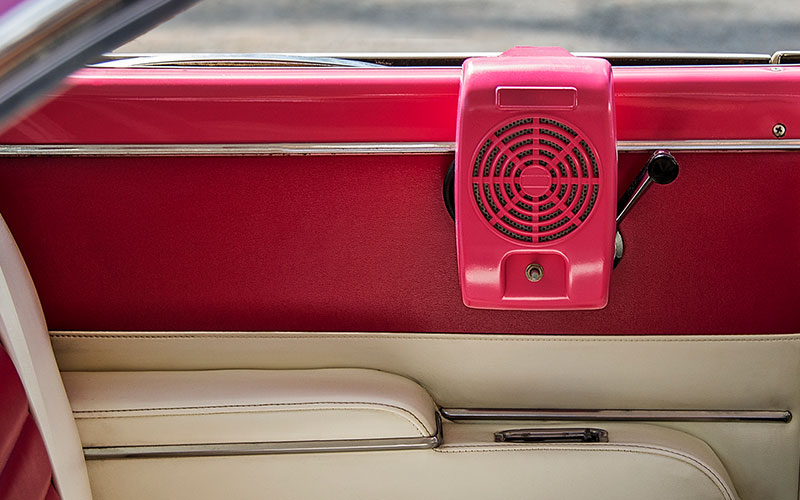 In-Car Speaker for Drive-In Movie In-Car Speaker for Drive-In Movie