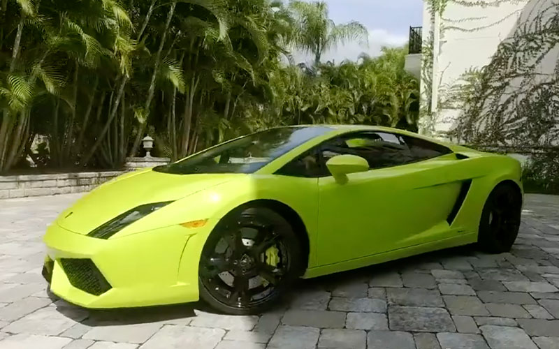 John Cena's 2009 Lamborghini Gallardo - John Cena on Facebook