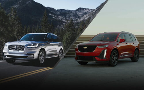 2023 Lincoln Aviator vs. Cadillac XT6